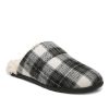 VIONIC Slippers | Alfons Mule Slipper (Plaid)